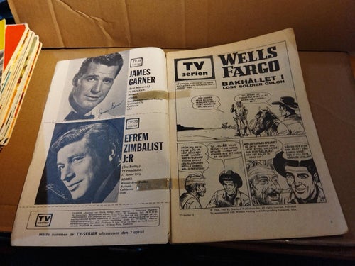TV-serier 1964 nr 3 Wells Fargo och det okända