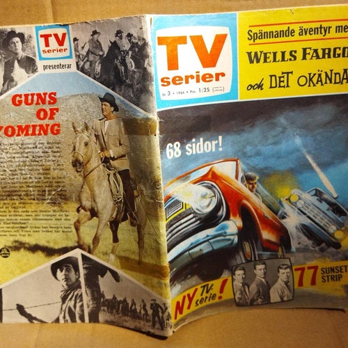 TV-serier 1964 nr 3 Wells Fargo och det okända