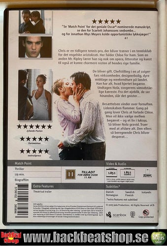 MATCH POINT - WOODY ALLEN