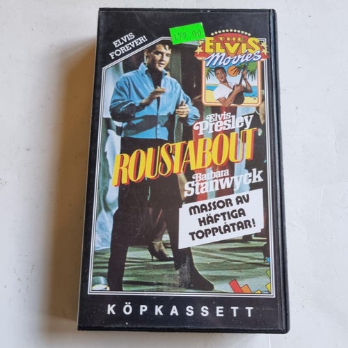 Elvis Presley i Roustabout vhs film