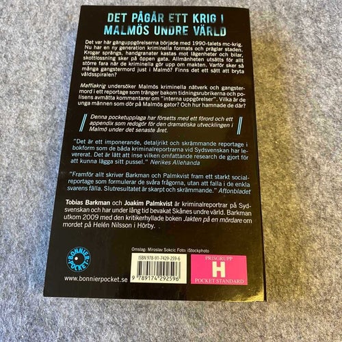 Tobias Barkman / Joakim Palmkvist - Maffiakrig