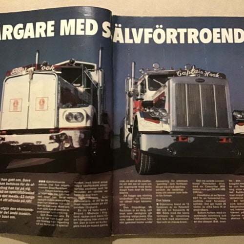 TRAILER NR 3 1984 BÄRGARE,GÖTA LANTMÄN,RESTURANG FALKENBERG,BRANDBIL JÄRFÄLLA