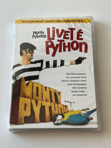 Monty pythons livet é python (Komedi från 1971). Inplastad DVD