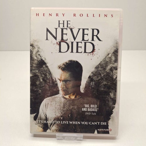 He never died - Henry Rollins Region 2, DVD-Film, Svensk text, Fint skick