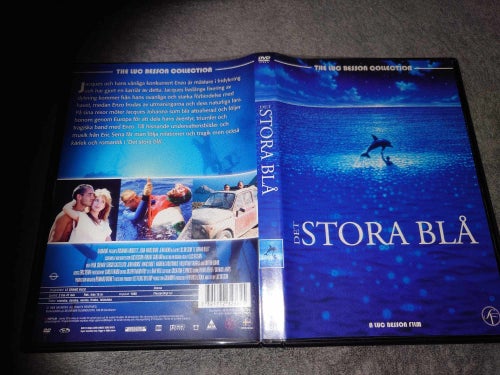 Det stora blå (av Luc Besson med Jean-Marc Barr, Rosanna Arquette, Jean Reno)