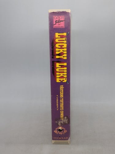 Lucky Luke - Västerns tuffaste Cowboy - Svenskt tal - Ex Rental Hyrfilm - VHS
