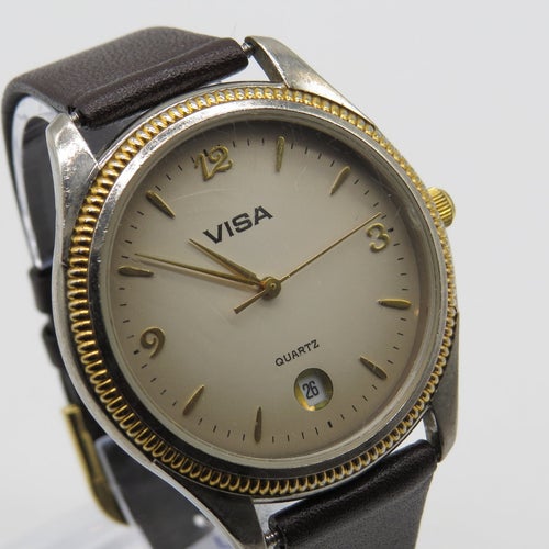 VISA Quartz Armbandsur 338076 Herr 35mm