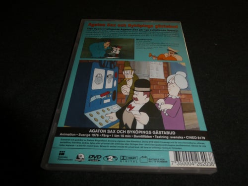 Agaton Sax och Byköpings gästabud (1976) - DVD - 2004