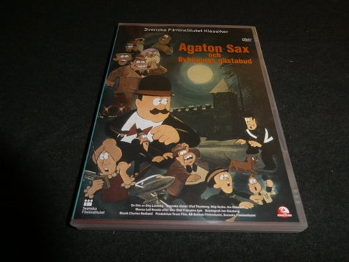 Agaton Sax och Byköpings gästabud (1976) - DVD - 2004