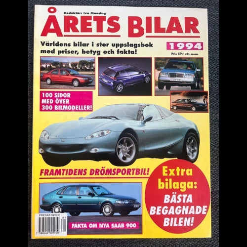 Årets Bilar 1994 - FINT SKICK - Se bilder!