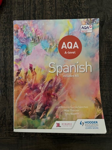 AQA A-level Spanish av José Antonio García Sánchez, Mike Thacker, Tony Weston