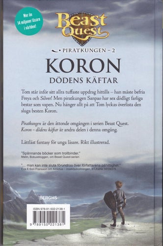 Adam Blade / Beast Quest / Piratkungen 2 / Koron - Dödens Käftar / Nyskick