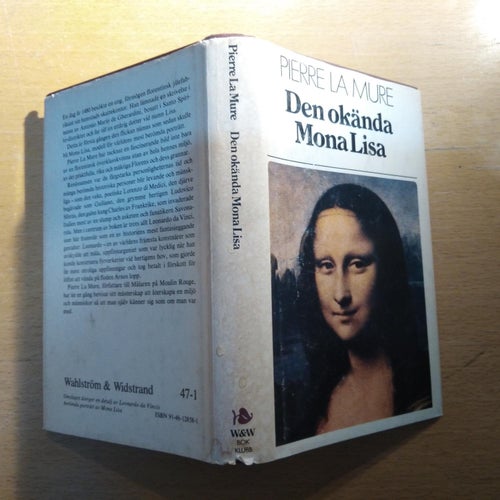 Den okända Mona Lisa av Pierre La Mure. Bok. Very Fine