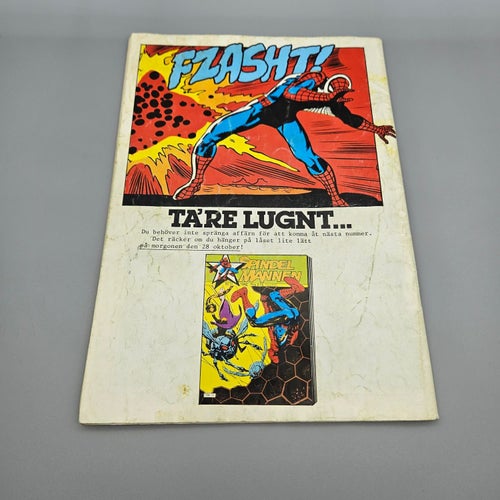 Spindelmannen Nr 10 1982 - Serietidning Marvel Spiderman