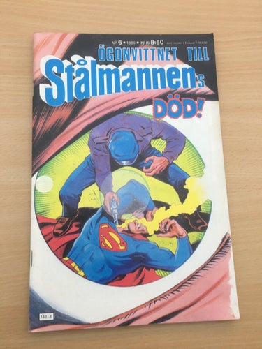 STÅLMANNEN - Nr 6 1986