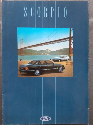 Ford Scorpio 1990 - försäljningsbroschyr