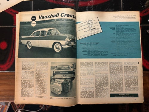 Vauxhall Cresta 1961 test reportage