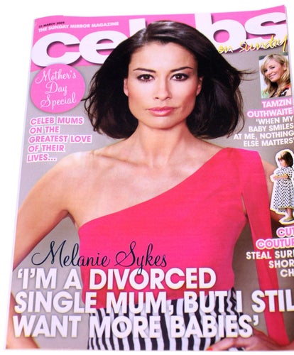 Celebs on Sunday Magazine bundle-March 2009-Melanie Sykes-NEW-Weight 194g