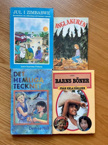 4 kristna barn- och ungdomsböcker
