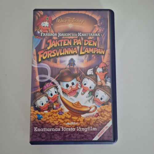 Farbror Joakim och Knattarna I Jakten på den Försvunna Lampan (VHS)