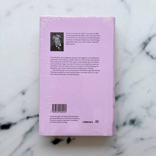 Selma Lagerlöf Helt ny! Inplastad: "Gösta Berlings Saga" (Bonnier/Expressen)