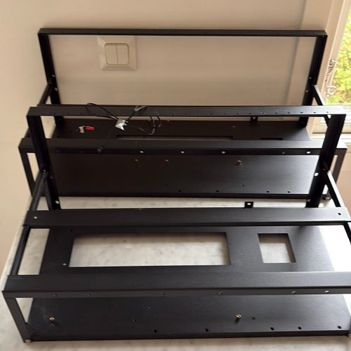2 stycken GPU open air chassi / AI rigg / ram frame