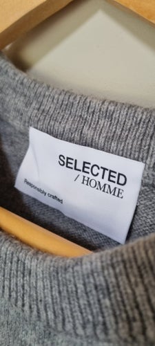 Selected HOMME grå väst, storlek M