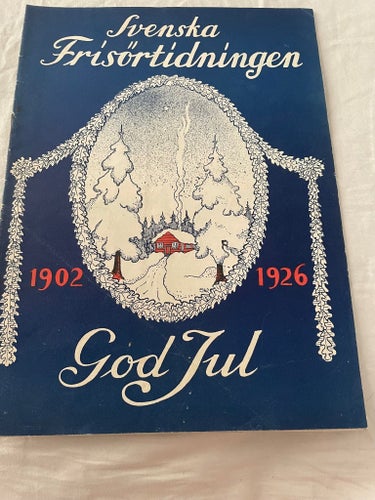 Svenska Frisörtidningen God Jul 1926