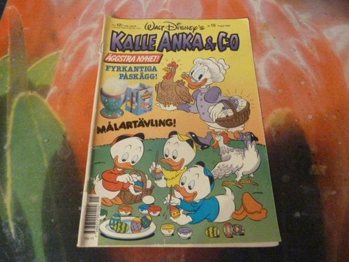 KALLE ANKA & CO, NR 15 - 1992, TIDNING