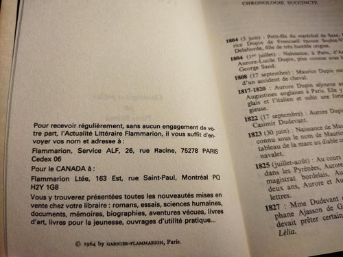 La Mare au Diable George Sand. Bok. Very Fine plus