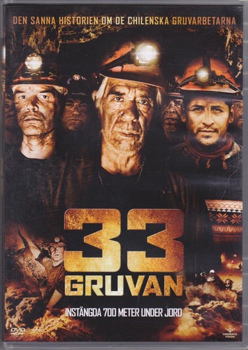 DVD / 33 Gruvan / Verklighetsbaserat / Nära Nyskick