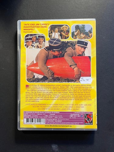 MORALENS VÄKTARE PÅ RIVIERAN. LOUIS DEFUNÈS. DVD KOMEDI FRANKRIKE -70