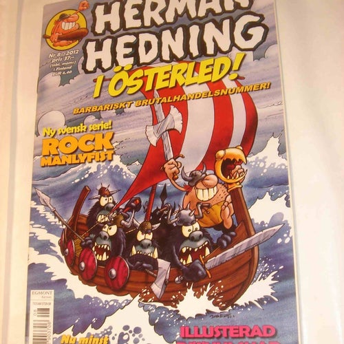Herman Hedning (svensk) NY OLÄST Nr 8 2012 ( VIKINGAR )