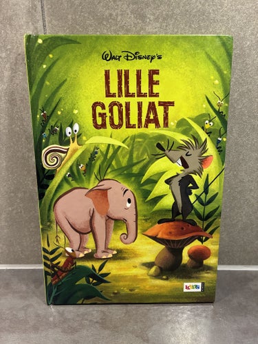 Helt ny! Disney! Lille Goliat! Obläddrad!