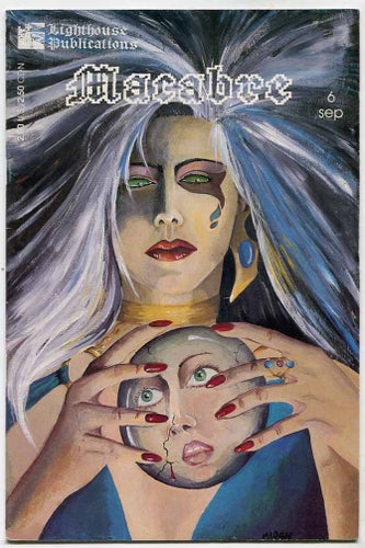Macabre nr 6 av 6 (1989) art by Angelo DeCicco Lighthouse pr