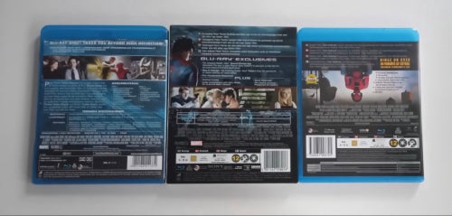 Spider-Man × 3 Blu-ray Collection / Svensk Text / Fint Skick