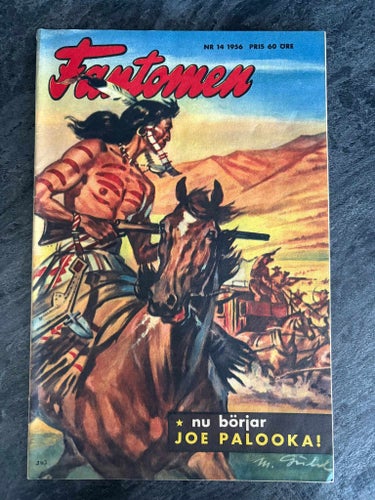 Fantomen , Nr 14 - 1956 , NM / MT !!!