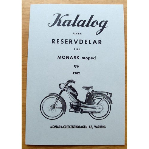 Reservdelskatalog Monark Monarped 1282 Lyx