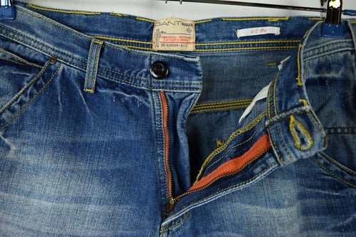GANT RUGGER 353 BLEECKER NYC JEANS storlek 33 / 34 .