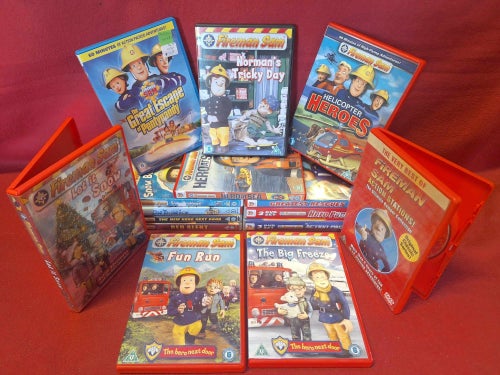 LAGERRENSNING - FIREMAN SAM PAKET [ OLIKA SKICK ] DVD