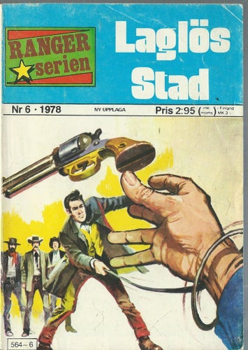 RANGER SERIEN NR 6 1978 - LAGLÖS STAD