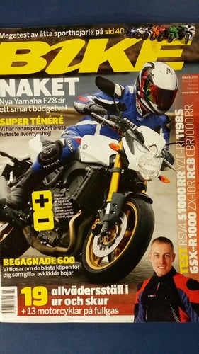 Bike nr 6 2010: Yamaha R1, Ducati 1198 S, Kawasaki ZX-10R, Suzuki GSX-R 1000