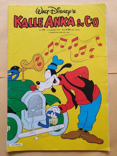 Kalle Anka & Co nr 44 från 1977