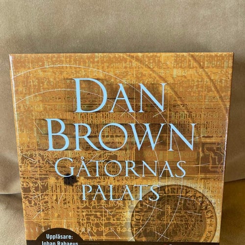 CD Ljudbok / Dan Brown / Gåtornas Palats