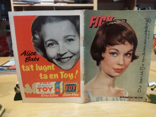 Fickjournalen 1956 nr 10 Betty Grable, Veckotidning, Very Fine plus