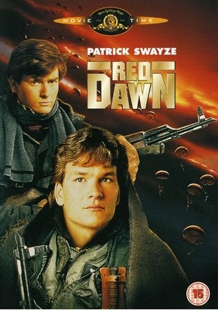 Red Dawn / Röd gryning (1984) John Milius med Patrick Swayze, Charlie Sheen