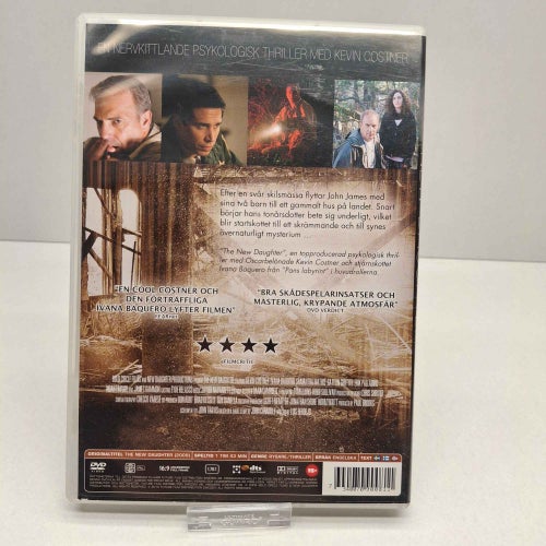 The New Daughter - Kevin Costner - Region 2, DVD-Film, Svensk text, Fint skick
