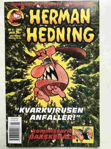 Herman Hedning - 2001:5 nyskick med pren.kupong