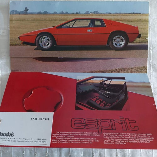 Lotus Esprit 1976 in english ..