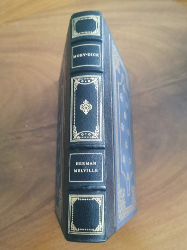 Moby dick leather franklin library Herman Melville